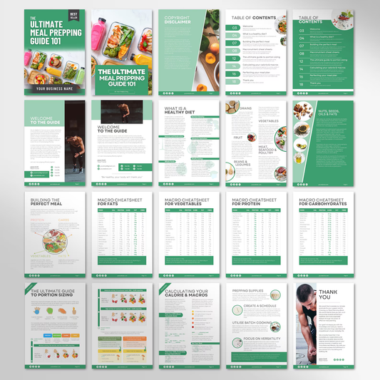 Meal Prepping 101 Ebook